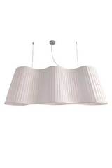 LA SUSPENSION large white pendant. Dix Heures Dix. LA SUSPENSION large white pendant. Dix Heures Dix.