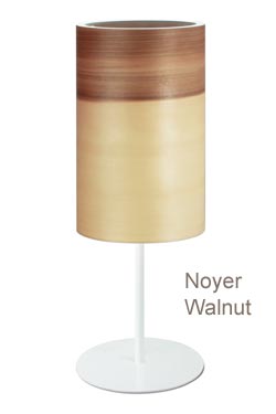 Funk lampe en bois d
