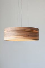 Funk large pendant lamp in walnut wood. Dreizehngrad 13°. Funk large pendant lamp in walnut wood. Dreizehngrad 13°.