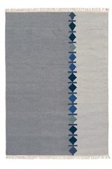 Emerald tapis minimaliste gris et écru 140x200. Edito Paris. Emerald tapis minimaliste gris et écru 140x200. Edito Paris.