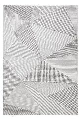 Polymagoo tapis gris à motifs géométriques 135x190. Edito Paris. Polymagoo tapis gris à motifs géométriques 135x190. Edito Paris.