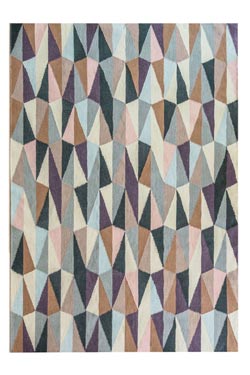 Prisme tapis aux motifs géométrique120x170. Edito Paris. 