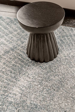 Cosmo tapis bleu gris 160x230cm. Edito Paris. 