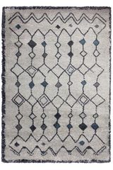 Tapis style ethnique Etnya bleu 135x190cm. Edito Paris. Tapis style ethnique Etnya bleu 135x190cm. Edito Paris.