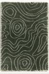 Tree tapis vert mousse et écru 160x230cm. Edito Paris. 