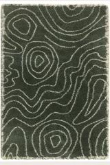 Tree tapis vert mousse et écru 160x230cm. Edito Paris. Tree tapis vert mousse et écru 160x230cm. Edito Paris.