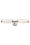 Double applique chromée Eliot pour la salle de bain. Elstead Lighting. 