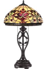 Lampe de table Tiffany florale King Lampe de table Tiffany florale King
