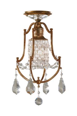 Petit plafonnier collection Valentina. Elstead Lighting. 