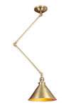 Provence suspension Vintage en laiton vieilli. Elstead Lighting. 