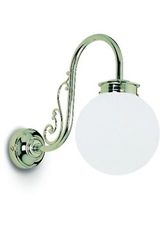 Amethyst bathroom wall lamp decorated arm. Estro. Amethyst bathroom wall lamp decorated arm. Estro.