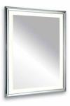 Square illuminated mirror with integrated LED lighting Alabaster. Estro. 