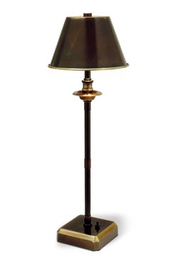 Kumina lampe sans fil en bronze patiné. Estro. 