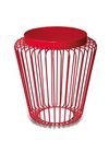 Cage lanterne sur batterie jaune. Estro. 