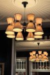 Lustre Stilnovo 5 lumières Divina. Estro. 