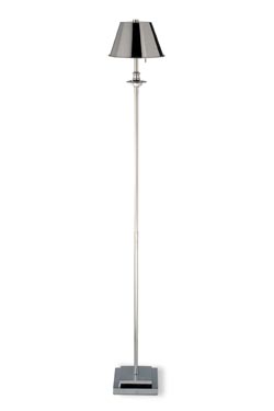 Kuma chrome wireless floor lamp. Estro. 