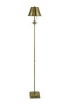 Kuma gold-plated battery-powered floor lamp. Estro. 