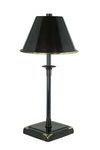 Kumina cordless lamp in patinated bronze. Estro. 