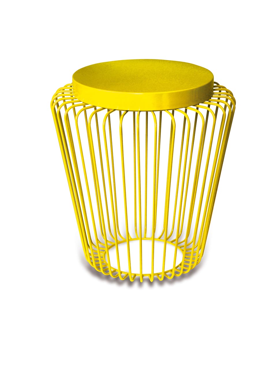 Yellow wireless lantern cage. Estro. 