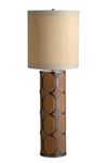 Helena contemporary style wooden floor lamp. Estro. 