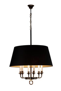 Juliette suspension chandelier bronze. Estro. 