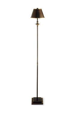 Kuma lampadaire portable bronze patiné. Estro. 
