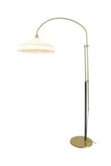 Lampadaire déporté classique laiton doré Thea. Estro. Lampadaire déporté classique laiton doré Thea. Estro.