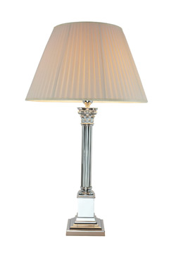 Lampe de table classique colonne grecque Impero. Estro. 