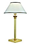 Lampe de table en bronze poli Principe. Estro. 