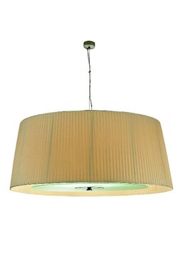 Saturn large round pendant lamp. Estro. 