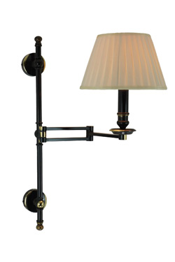 Classic wall light on articulated arm Kuria. Estro. 