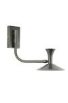 Dalia articulated wall light in satin bronze. Estro. 