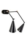 Double black vintage wall light Nancy. Estro. 