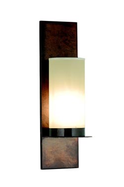 Fiamma contemporary wall lamp with parchment lampshade. Estro. 