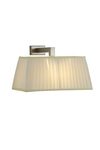 Kazan large wall lamp in ivory fabric. Estro. 