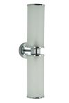 Layla 2-light glass tube wall light. Estro. 