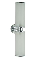 Layla 2-light glass tube wall light. Estro. Layla 2-light glass tube wall light. Estro.