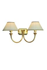 Principle double wall lamp in polished bronze Principe. Estro. Principle double wall lamp in polished bronze Principe. Estro.