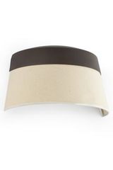 Sac chalet-chic wall light in brown rust-effect and ecru . Faro. Sac chalet-chic wall light in brown rust-effect and ecru . Faro.