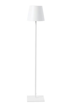 Toc1500 White Wireless Outdoor Floor Lamp. Faro. 