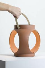 Wireless hand lamp Terracotta Candela. Faro. Wireless hand lamp Terracotta Candela. Faro.