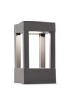 Agra Dark Gray Geometric Lantern Outdoor Beacon. Faro. 