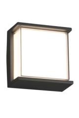 Hikari square outdoor wall lamp in cast aluminium . Faro. Hikari square outdoor wall lamp in cast aluminium . Faro.