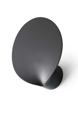 Lotus outdoor wall light gray aluminum petal. Faro. 