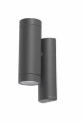 Outdoor wall lamp 2 lights dark grey Steps. Faro. Outdoor wall lamp 2 lights dark grey Steps. Faro.