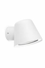 Outdoor wall lamp white matt and glass Gina. Faro. Outdoor wall lamp white matt and glass Gina. Faro.