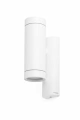 Steps 2-light outdoor wall lamp white matt. Faro. Steps 2-light outdoor wall lamp white matt. Faro.