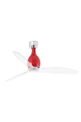 Mini Eterfan red and transparent fan retro style. Faro. Mini Eterfan red and transparent fan retro style. Faro.