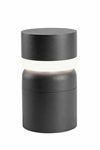 Very short aluminum outdoor beacon and LED lighting. Faro. 