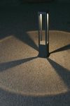 Large Dark Gray Geometric Lantern Outdoor Beacon Agra. Faro. 